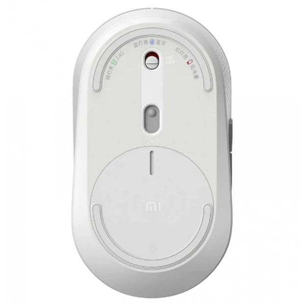 Мышь беспроводная Xiaomi Mi Dual Mode Wireless Mouse Silent Edition (Белая)