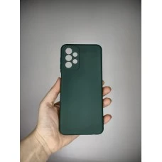 Силикон Original 360 Case Samsung Galaxy A23 (ShutCam) (Тёмно-зеленый)