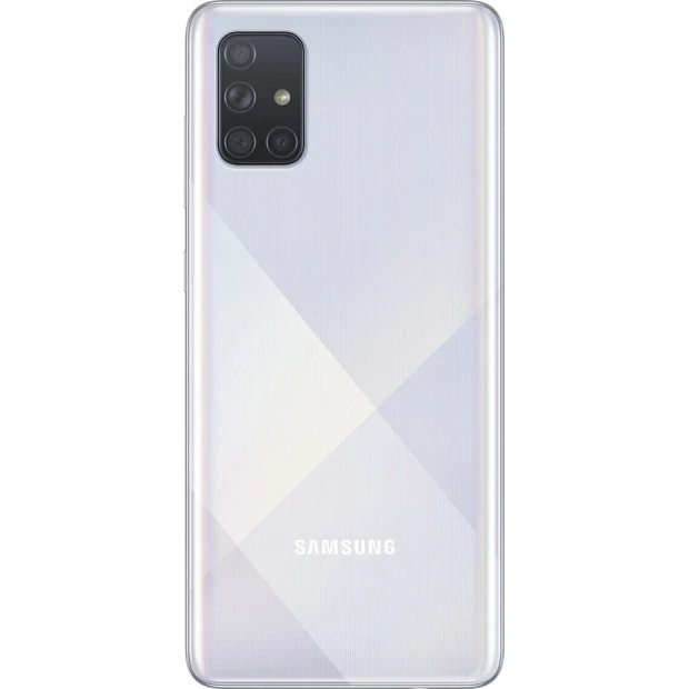 Мобільний телефон Samsung Galaxy A71 6 / 128GB (Haze Crush Silver)
