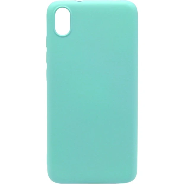 Силиконовый чехол iNavi Color Xiaomi Redmi 7A (Бирюзовый)