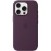 Чехол Silicone Case with MagSafe Apple iPhone 16 Pro (Plum) Чехол Silicone Case with MagSafe Apple iPhone 16 Pro (Plum)