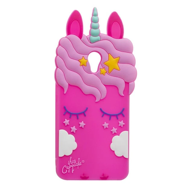 Силиконовый чехол Little Pony Meizu M5c (Малиновый)