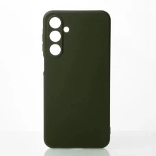 Силикон Original Samsung Galaxy A16 (ShutCam) (Тёмно-зелёный)