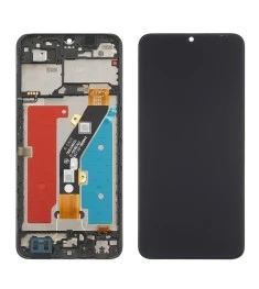 Дисплей для ZTE Blade A54 с чёрным тачскрином и корпусной рамкой