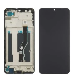 Дисплей для ZTE Blade V40 Vita с чёрным тачскрином и корпусной рамкой