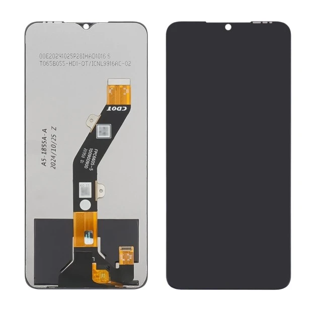 Дисплей для TECNO Spark 10 (KI5q)/ 10C (KI5k) с чёрным тачскрином Service Pack