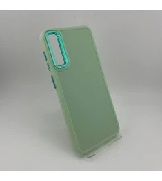 Metal Camera Cover для Samsung Galaxy A30s  /  A50  /  A50s (2019) (Фісташковий)..
