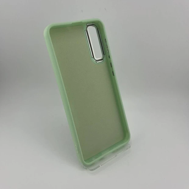 Metal Camera Cover для Samsung Galaxy A30s  /  A50  /  A50s (2019) (Фісташковий)