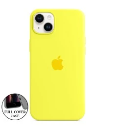 Силіконовий оригінальний круглий чохол для Apple iPhone 14 Plus (40) Flash