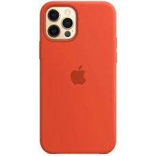 Силикон Original Case Apple iPhone 12 Pro Max (18) Orange