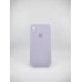 Силіконовий оригінальний квадратний круглий чохол для Apple iPhone XR (71) Світло-гліциній Силіконовий оригінальний квадратний круглий чохол для Apple iPhone XR (71) Світло-гліциній