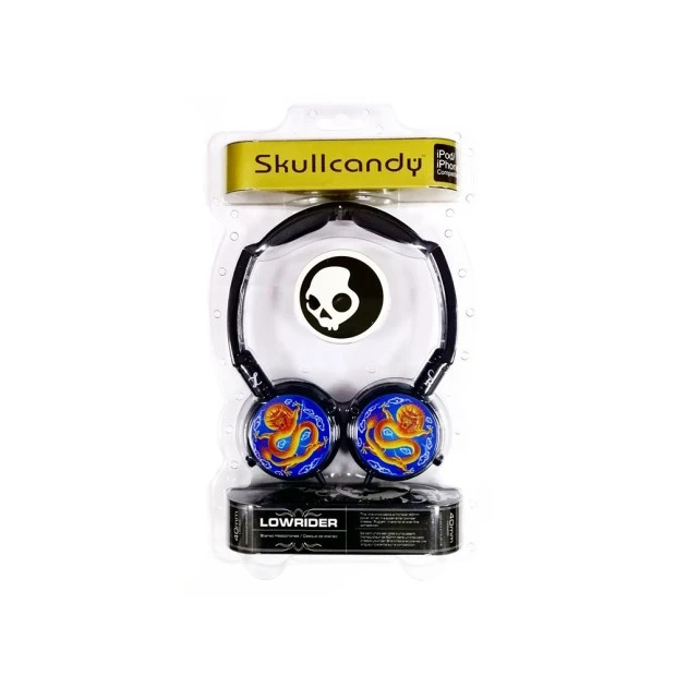 Наушники Skullcandy LowRider 40mm (лопухи) (черный)