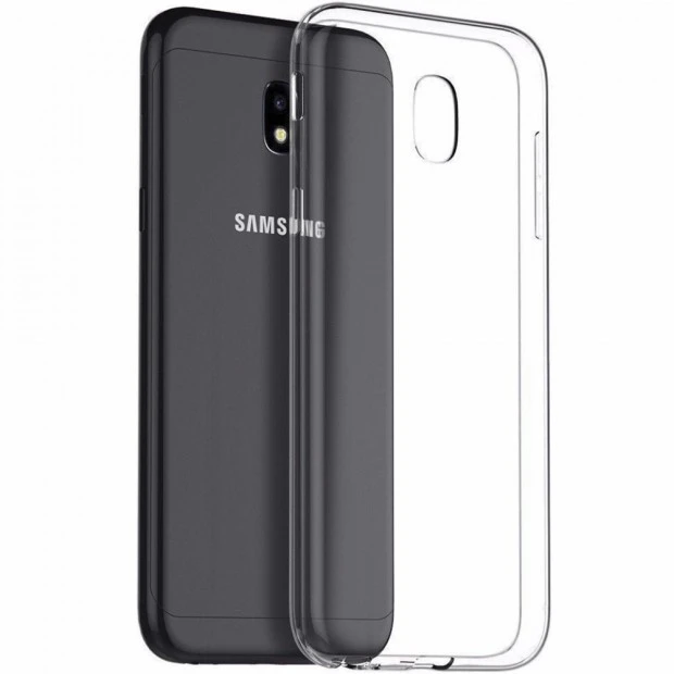 Силиконовый чехол WS Samsung Galaxy J3 (2017) J330 (прозрачный)