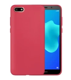 Cиликон Original 360 Case Huawei Y5 Prime (2018) (Клубничный)
