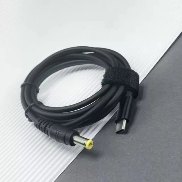 Power cable for laptop with adapter set 65W (Type-C - DC 10in1)