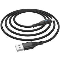 USB-кабель Hoco U79 Admirable 3A (Type-C) (Чорний)