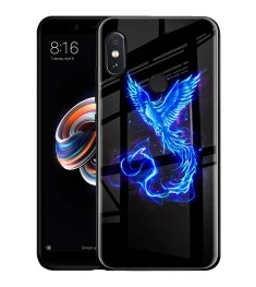 Накладка Luminous Glass Case Xiaomi Redmi Note 5 / Note 5 Pro (Phoenix)