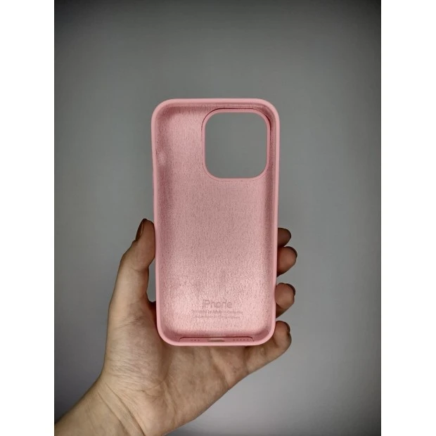 Силикон Original Round Case Apple iPhone 14 Pro (36) Candy Pink