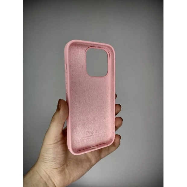 Силикон Original Round Case Apple iPhone 14 Pro (36) Candy Pink
