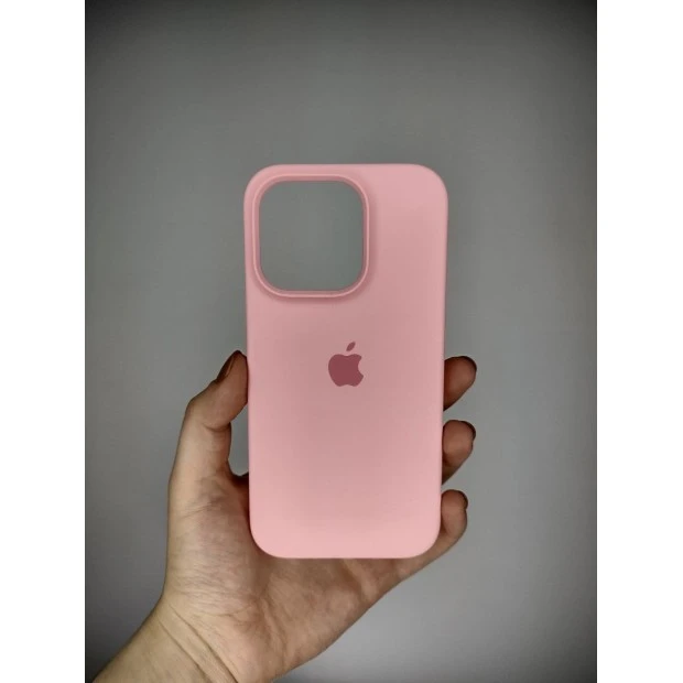 Силикон Original Round Case Apple iPhone 14 Pro (36) Candy Pink