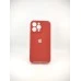 Силіконовий оригінальний чохол RoundCam для Apple iPhone 14 Pro Max (колір паприка)