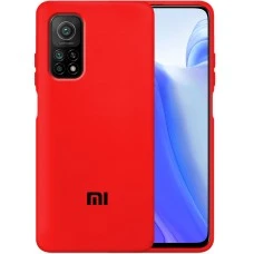 Силикон Original 360 Case Logo Xiaomi Mi 10T (Красный)