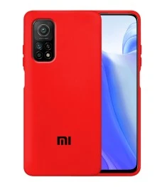 Силикон Original 360 Case Logo Xiaomi Mi 10T (Красный)