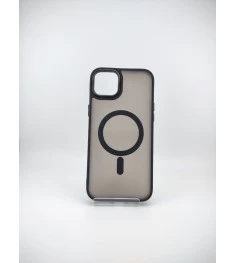 Накладка Totu Space Magsafe для Apple iPhone 15 Plus (Чорна)