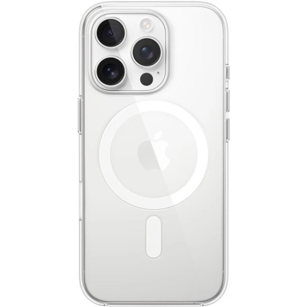 Силіконовий чохол Space Case 3D для Apple iPhone 16 Pro (Прозорий)