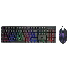 Клавиатура KR-6300TZ (Big) + Мышь (Чёрный)