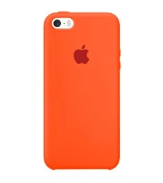 Силикон Original Case Apple iPhone 5 / 5S / SE (18) Orange