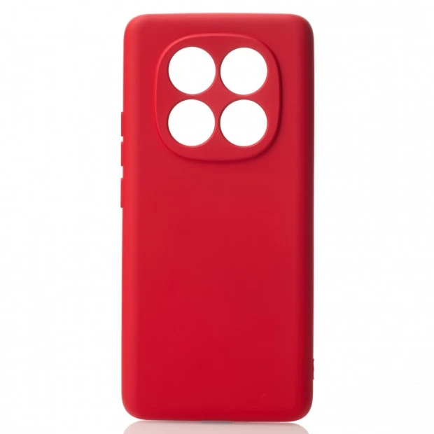 Силикон Original Xiaomi Redmi Note 14 Pro (ShutCam) (Красный)