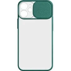Накладка Totu Curtain Apple IPhone 12 Mini (Тёмно-зелёный)