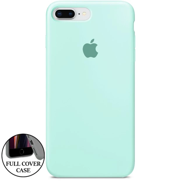 Силикон Original Round Case Apple iPhone 7 Plus / 8 Plus (21) Turqouise
