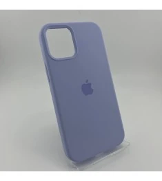 Силіконовий оригінальний чохол Apple iPhone 12 Mini (71) світло-блакитний.