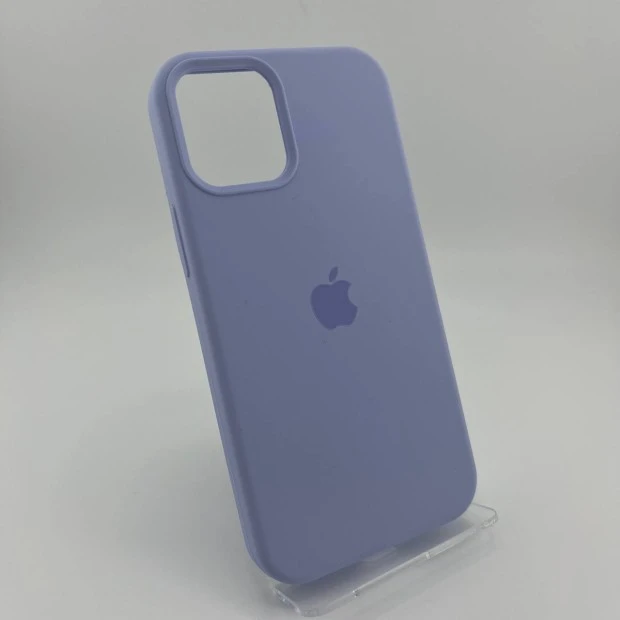 Силіконовий оригінальний чохол Apple iPhone 12 Mini (71) світло-блакитний.