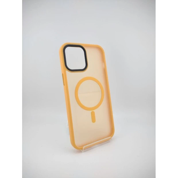 Чехол WAVE Matte Insane Case with MagSafe iPhone 12 Pro Max (Orange)