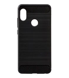 Силикон Polished Carbon Xiaomi Redmi S2 (Черный)