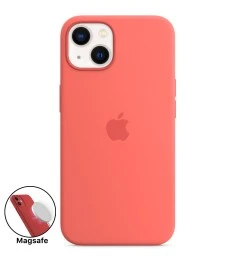 Силикон Original MagSafe Case Apple iPhone 13 (Pink Pomelo)
