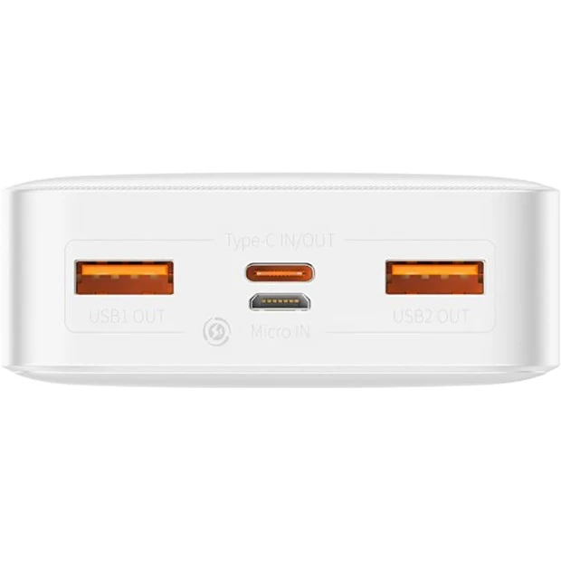 PowerBank Baseus Bipowe Digital Display 20000mAh 20W (PPDML-M02) (White)