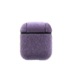 Футляр для наушников Apple AirPods Wool Case (фиолетовый)