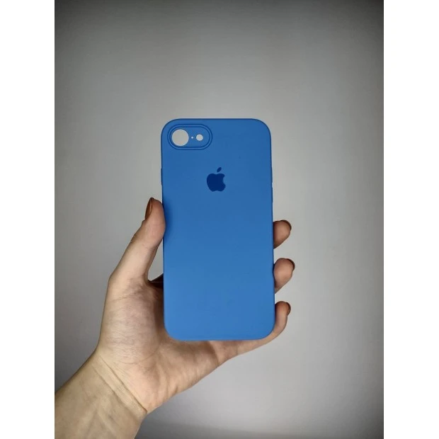 Силикон Original Square RoundCam Case Apple iPhone 7 / 8 / SE (12) Royal Blue