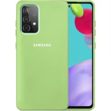 Силикон Original 360 Case Logo Samsung Galaxy A52 (2021) (Зелёный)