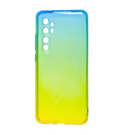 Силикон Gradient Design Xiaomi Mi Note 10 Lite (Жёлто-зелёный)