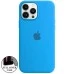 Силикон Original Round Case Apple iPhone 13 Pro Max (12) Royal Blue