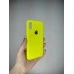 Силіконовий оригінальний чохол Apple для iPhone X / XS (Лайм) Силіконовий оригінальний чохол Apple для iPhone X / XS (Лайм)