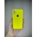 Силіконовий оригінальний чохол Apple для iPhone X / XS (Лайм) Силіконовий оригінальний чохол Apple для iPhone X / XS (Лайм)