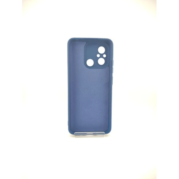 Силіконовий чохол Original Xiaomi Redmi 12C  /  11A (ShutCam) (Темно-синій)