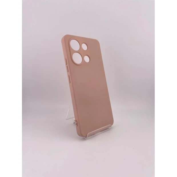 Силикон Original Xiaomi Redmi Note 13 4G (ShutCam) (Пудровый)