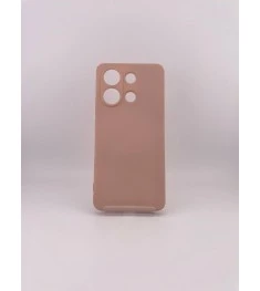 Силікон оригінальний Xiaomi Redmi Note 13 4G (ShutCam) (Пудровий)